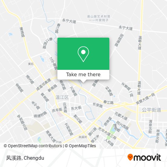 凤溪路 map