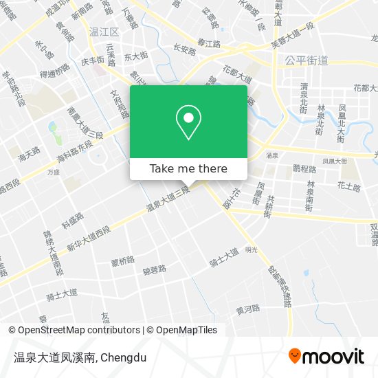 温泉大道凤溪南 map