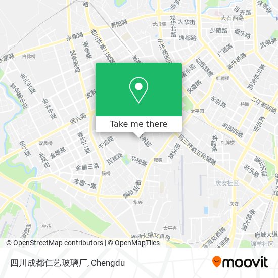 四川成都仁艺玻璃厂 map