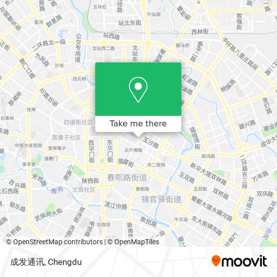 成发通讯 map