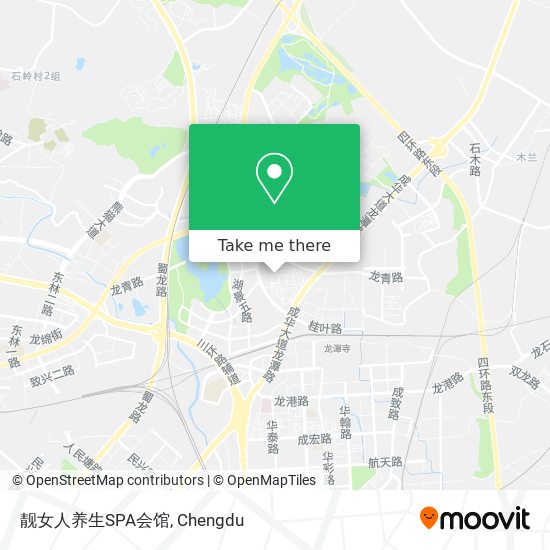 靓女人养生SPA会馆 map