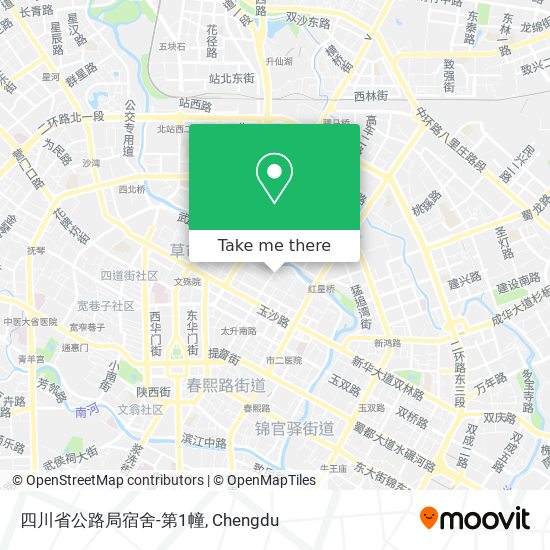四川省公路局宿舍-第1幢 map