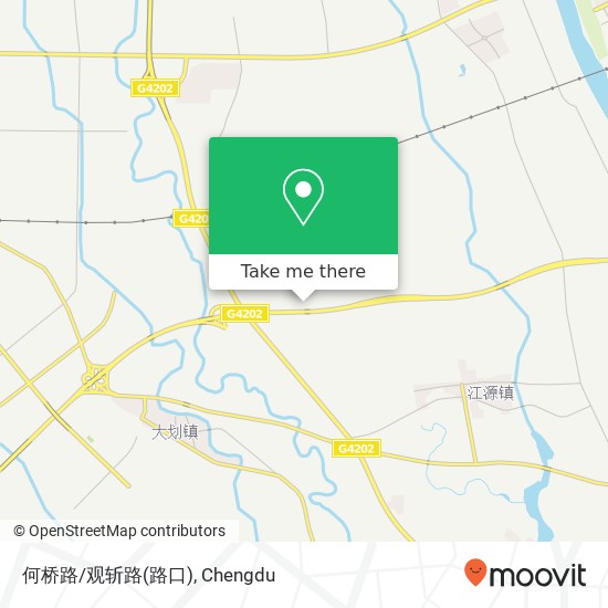 何桥路/观斩路(路口) map