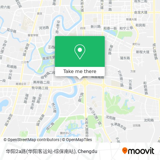 华阳2a路(华阳客运站-综保南站) map