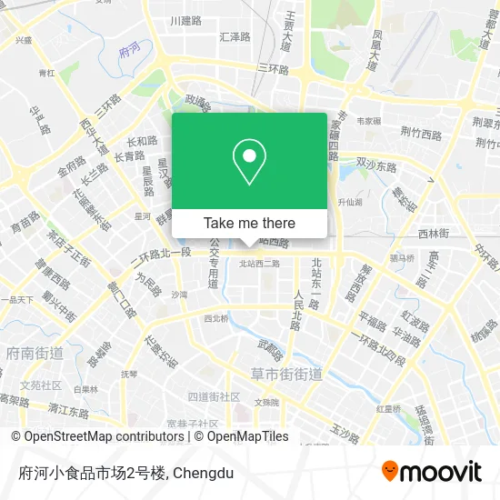 府河小食品市场2号楼 map