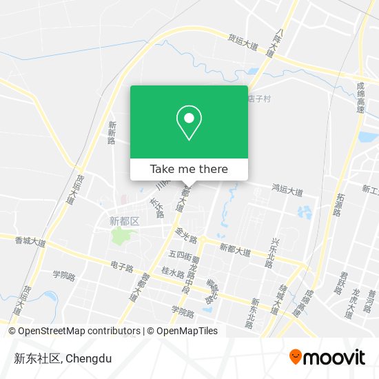新东社区 map