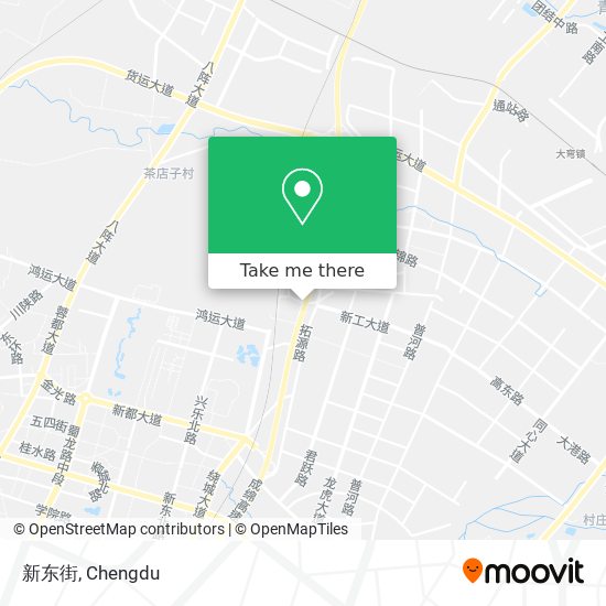新东街 map