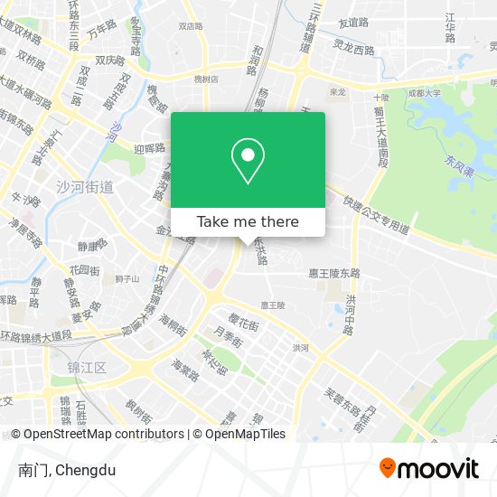 南门 map