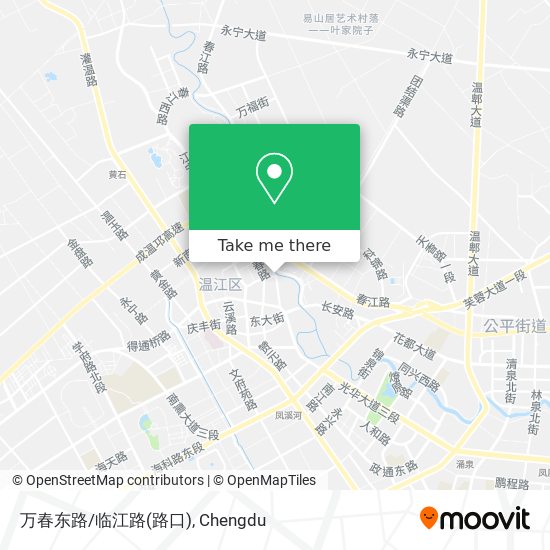 万春东路/临江路(路口) map