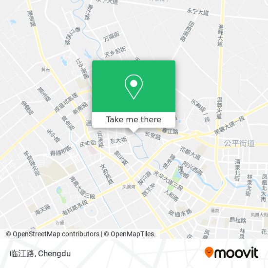 临江路 map
