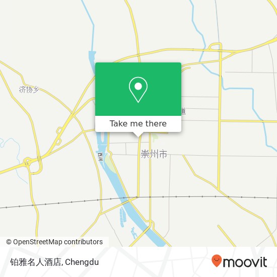 铂雅名人酒店 map