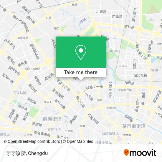 牙牙诊所 map