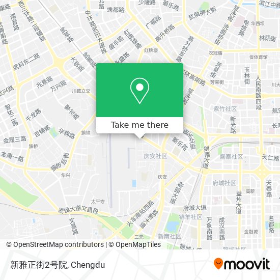新雅正街2号院 map