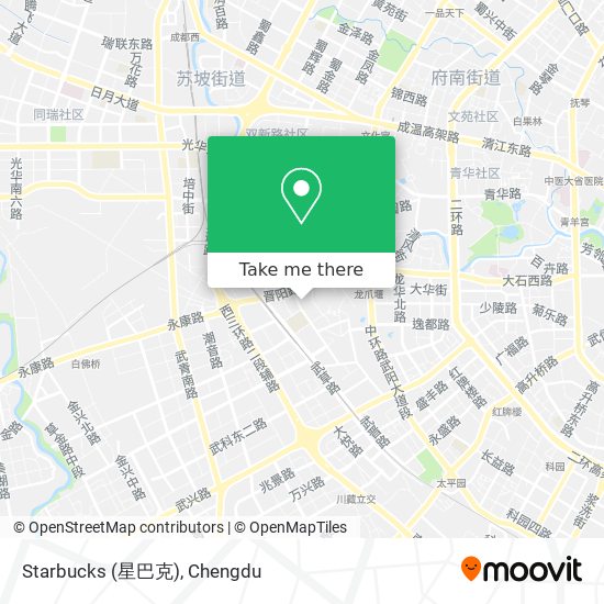 Starbucks (星巴克) map