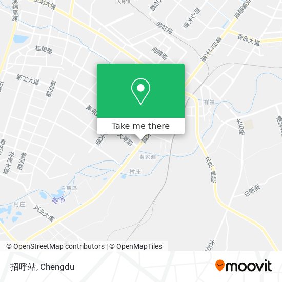 招呼站 map