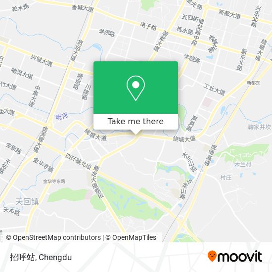 招呼站 map