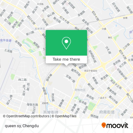 queen sy map
