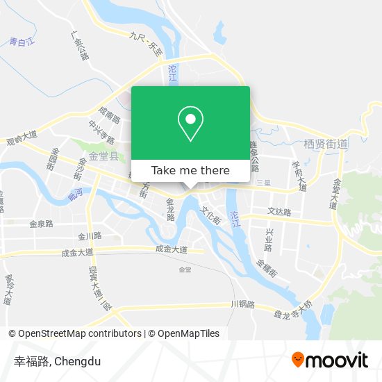 幸福路 map