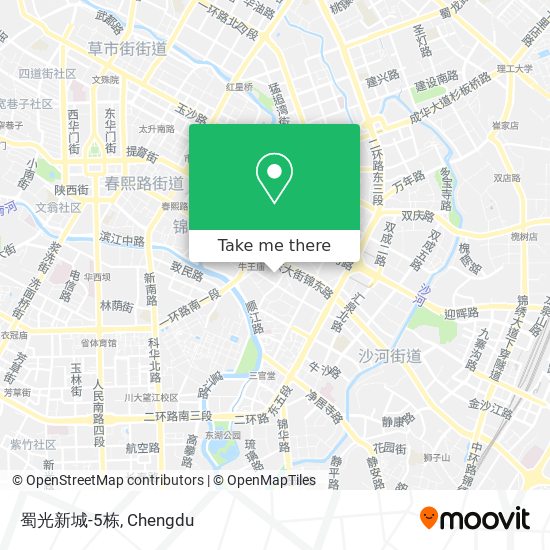 蜀光新城-5栋 map