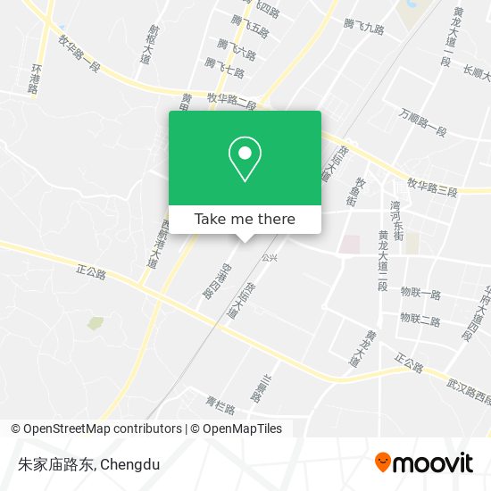 朱家庙路东 map