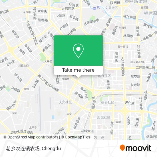 老乡农连锁农场 map