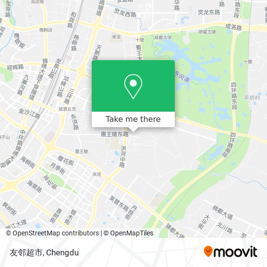 友邻超市 map
