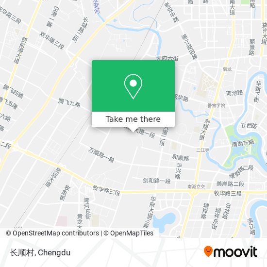 长顺村 map