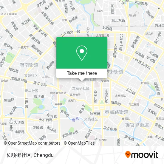 长顺街社区 map