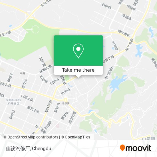 佳骏汽修厂 map