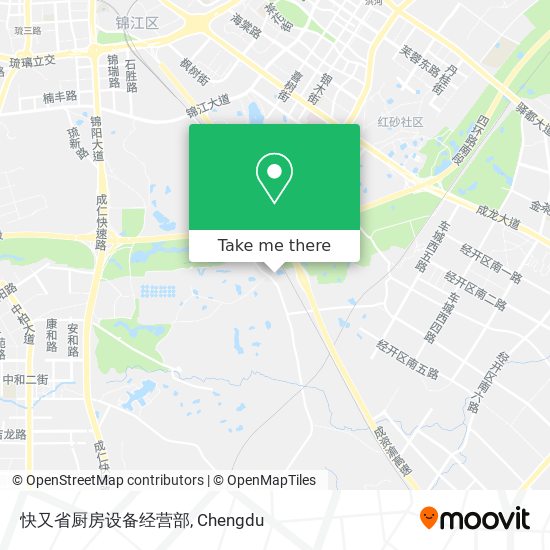 快又省厨房设备经营部 map