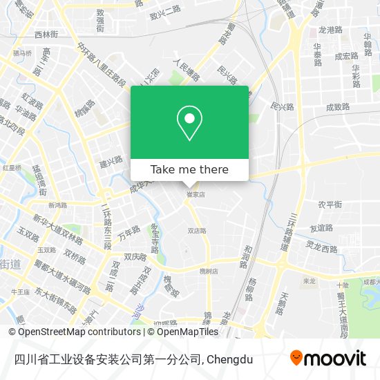 四川省工业设备安装公司第一分公司 map