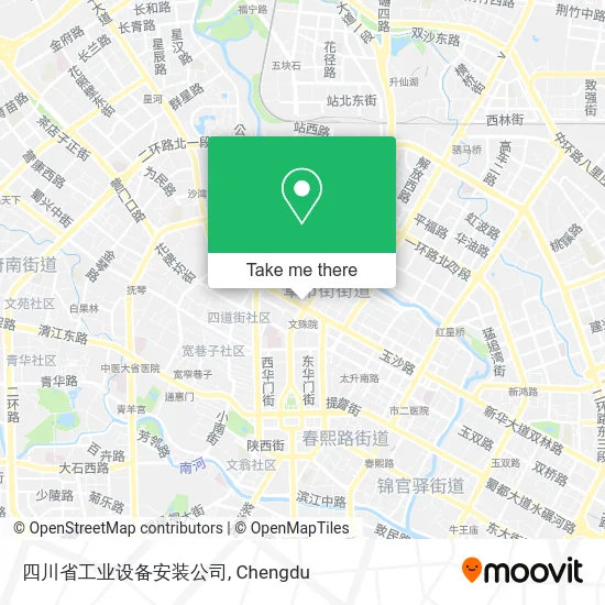 四川省工业设备安装公司 map