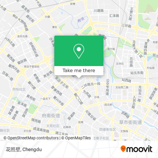 花照壁 map