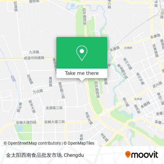 金太阳西南食品批发市场 map