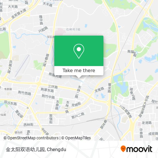 金太阳双语幼儿园 map