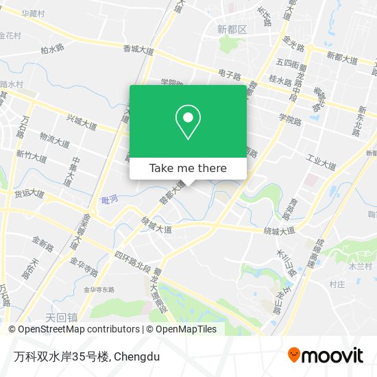 万科双水岸35号楼 map