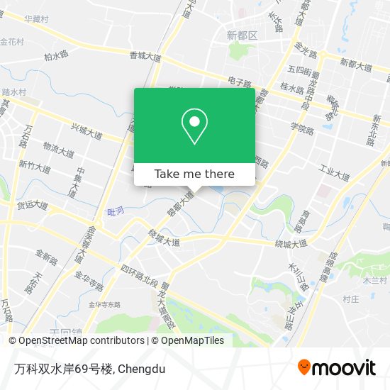 万科双水岸69号楼 map