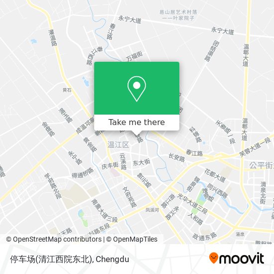 停车场(清江西院东北) map