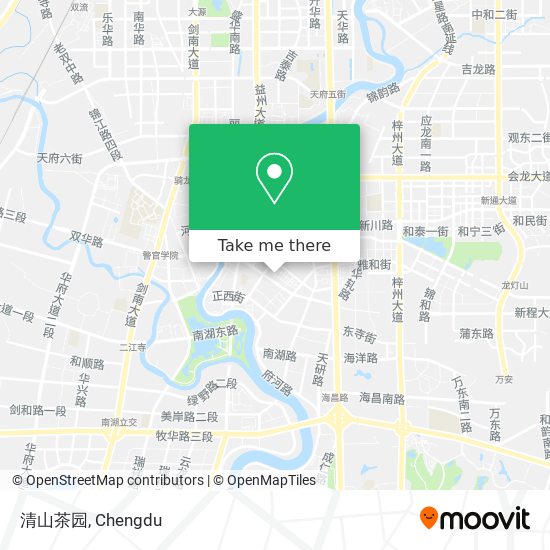 清山茶园 map