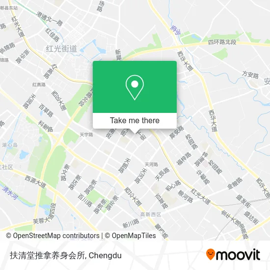 扶清堂推拿养身会所 map