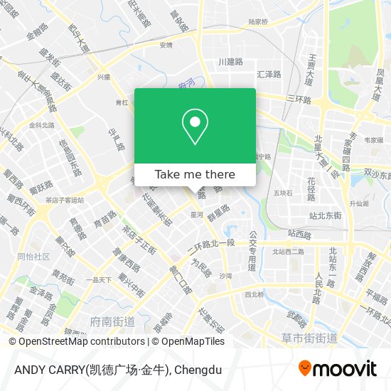 ANDY CARRY(凯德广场·金牛) map
