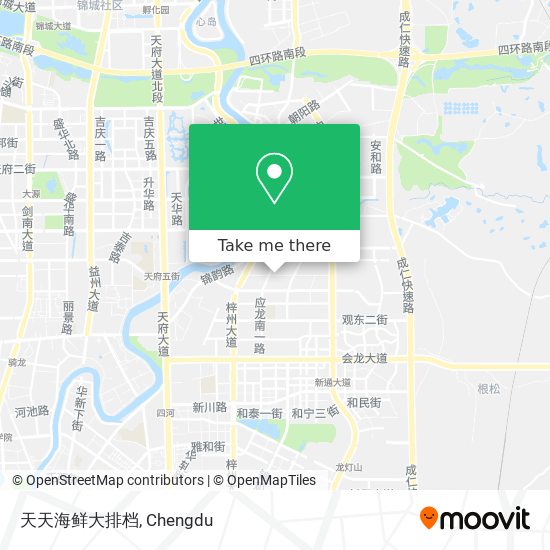 天天海鲜大排档 map