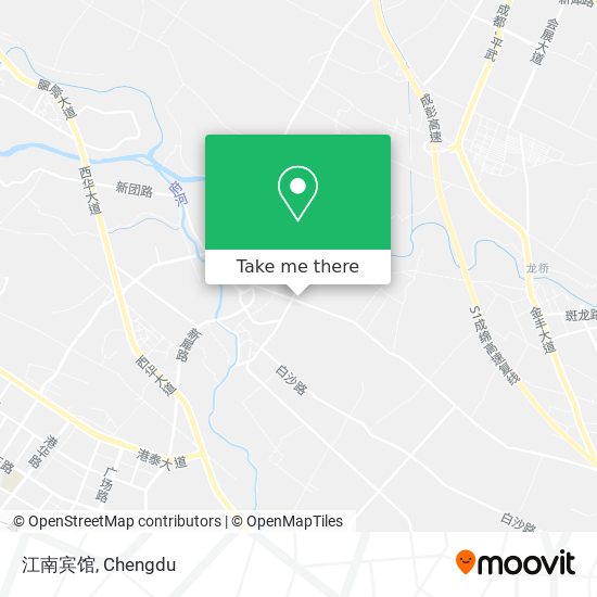 江南宾馆 map