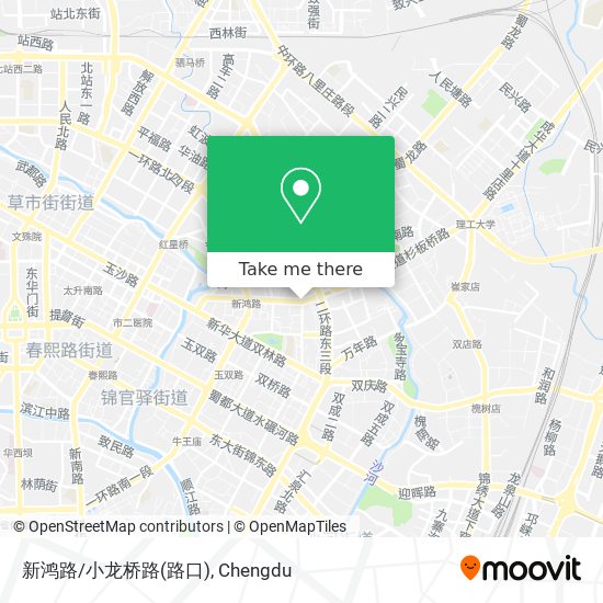 新鸿路/小龙桥路(路口) map