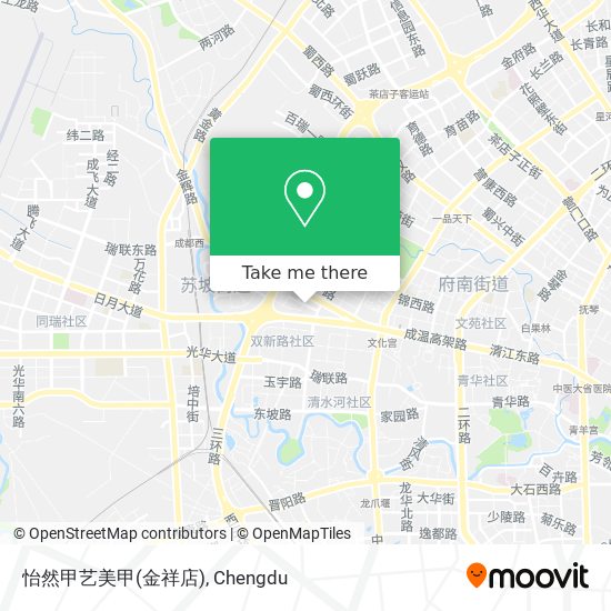 怡然甲艺美甲(金祥店) map