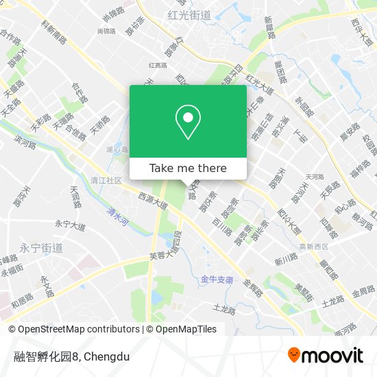 融智孵化园8 map