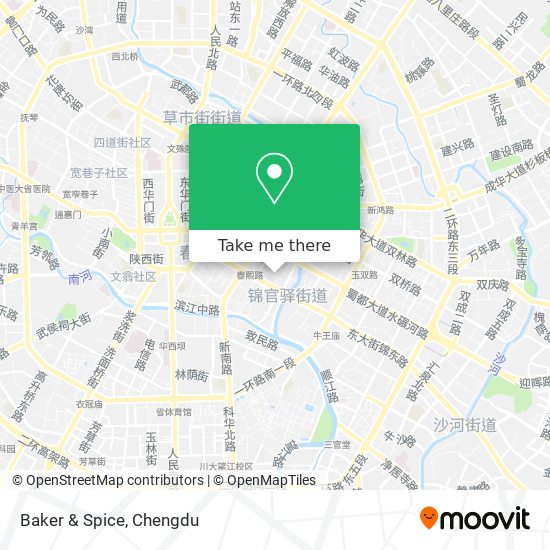Baker & Spice map