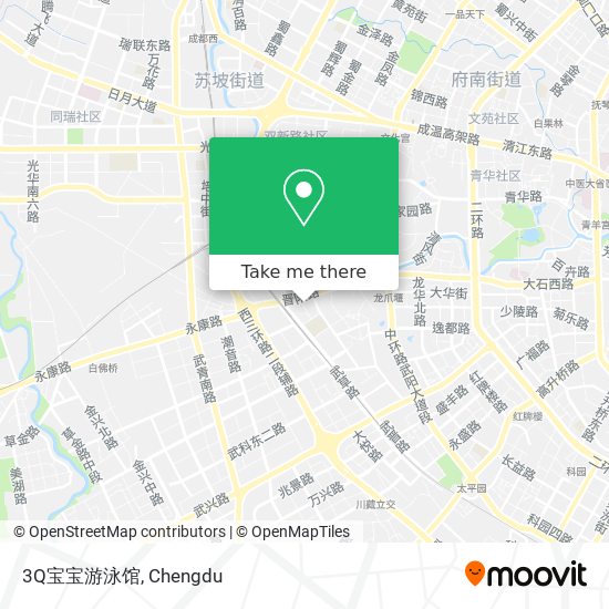3Q宝宝游泳馆 map