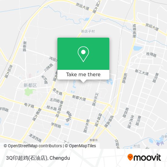 3Q印超鸡(石油店) map
