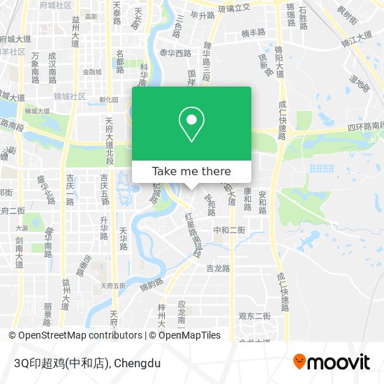 3Q印超鸡(中和店) map